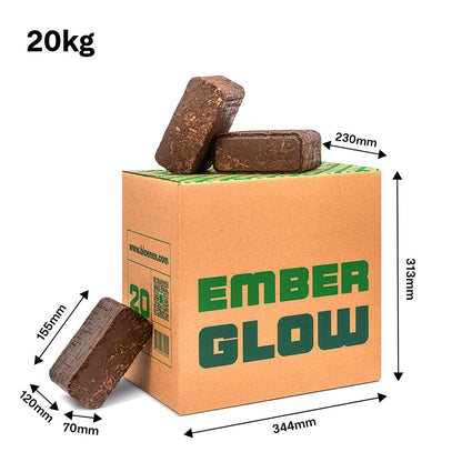 EmberGlow Nachtbriketts